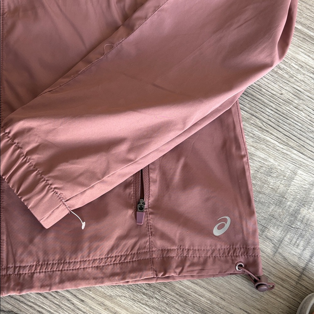 Asics Woven FZ Hooded Run Jacket XS NWT - Picture 2 of 11